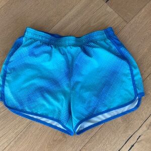 Vibrant 90’s Blue Women's Athletic Shorts
